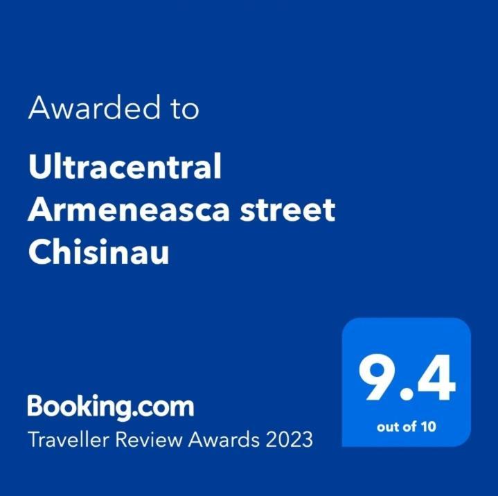 Ultracentral Armeneasca Street Chişinău Eksteriør billede